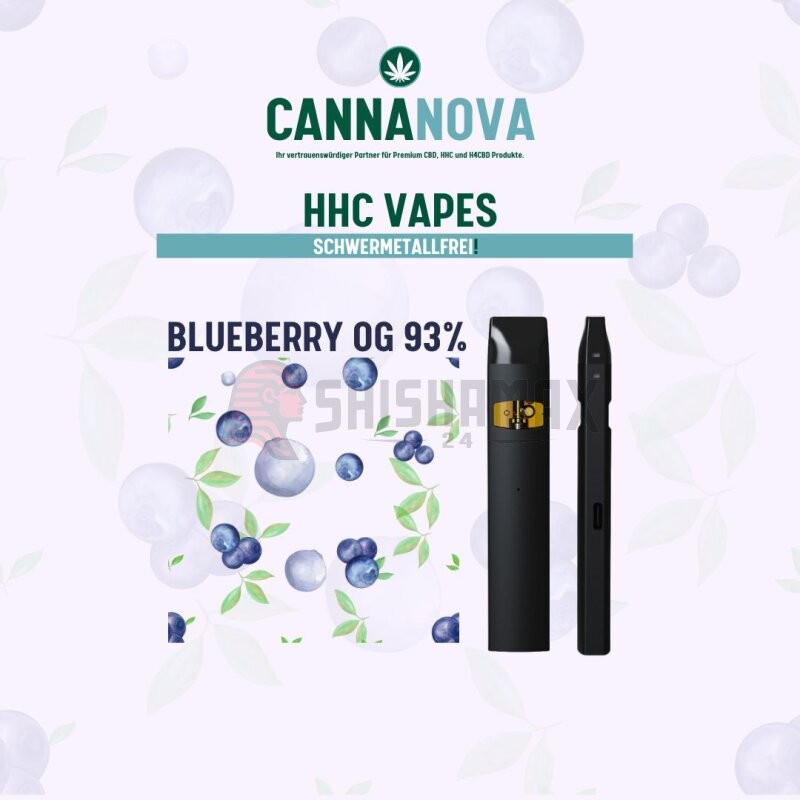 Cannanova 93 % HHC Blueberry